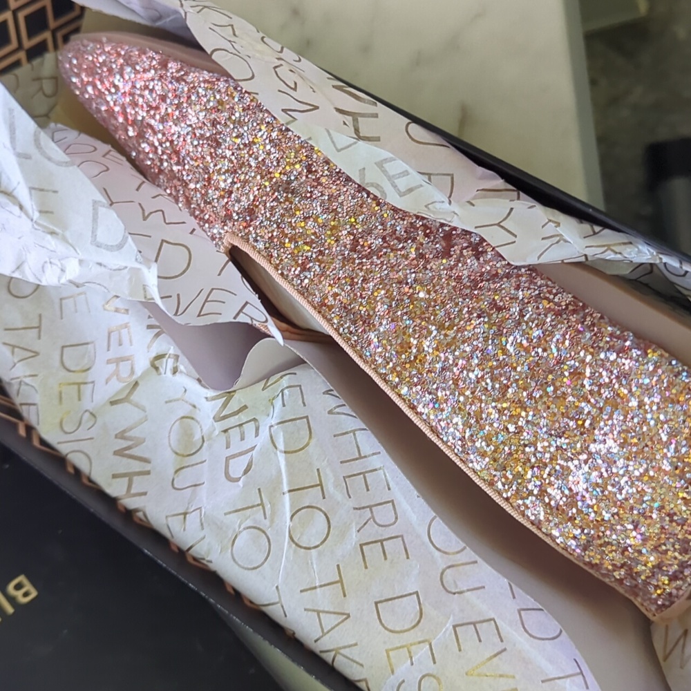 NWT Birdies The Starling Disco Ball Glitter Size 10